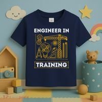 Engineer In Training Future Engineer Holding Engineering Toddler T-Shirt thumb 3