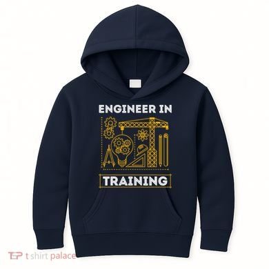 Engineer In Training Future Engineer Holding Engineering Kids Hoodie
