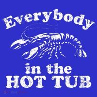 Everybody In The Hot Tub Long Sleeve Shirt thumb 2