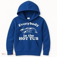Everybody In The Hot Tub Kids Hoodie thumb 0
