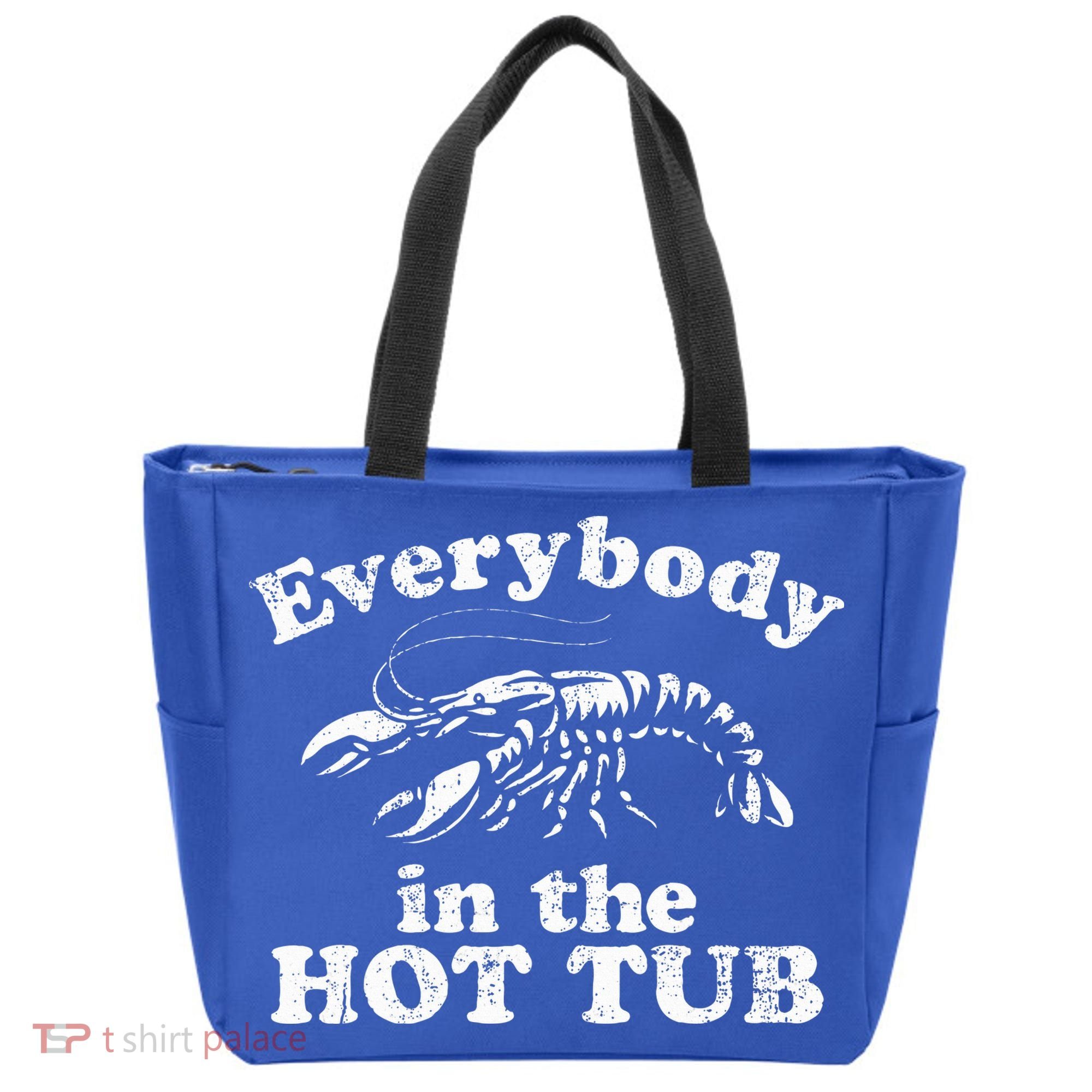 Everybody In The Hot Tub Tote Bag