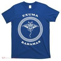 Exuma Islandsbahamas Tribal Stingray Vacation T-Shirt thumb 0
