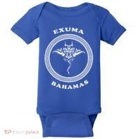 Exuma Islandsbahamas Tribal Stingray Vacation Baby Bodysuit thumb 0