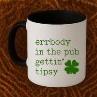 Errbody In The Pub Getting Tipsy St Patricks Day Coffee Mug thumb 2