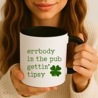 Errbody In The Pub Getting Tipsy St Patricks Day Coffee Mug thumb 3