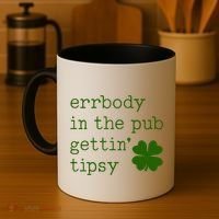 Errbody In The Pub Getting Tipsy St Patricks Day Coffee Mug thumb 4