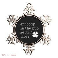 Errbody In The Pub Getting Tipsy St Patricks Day Ornament thumb 0