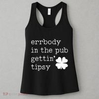 Errbody In The Pub Getting Tipsy St Patricks Day Women's Tank Top thumb 3