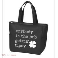 Errbody In The Pub Getting Tipsy St Patricks Day Tote Bag thumb 3
