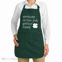 Errbody In The Pub Getting Tipsy St Patricks Day Apron thumb 2