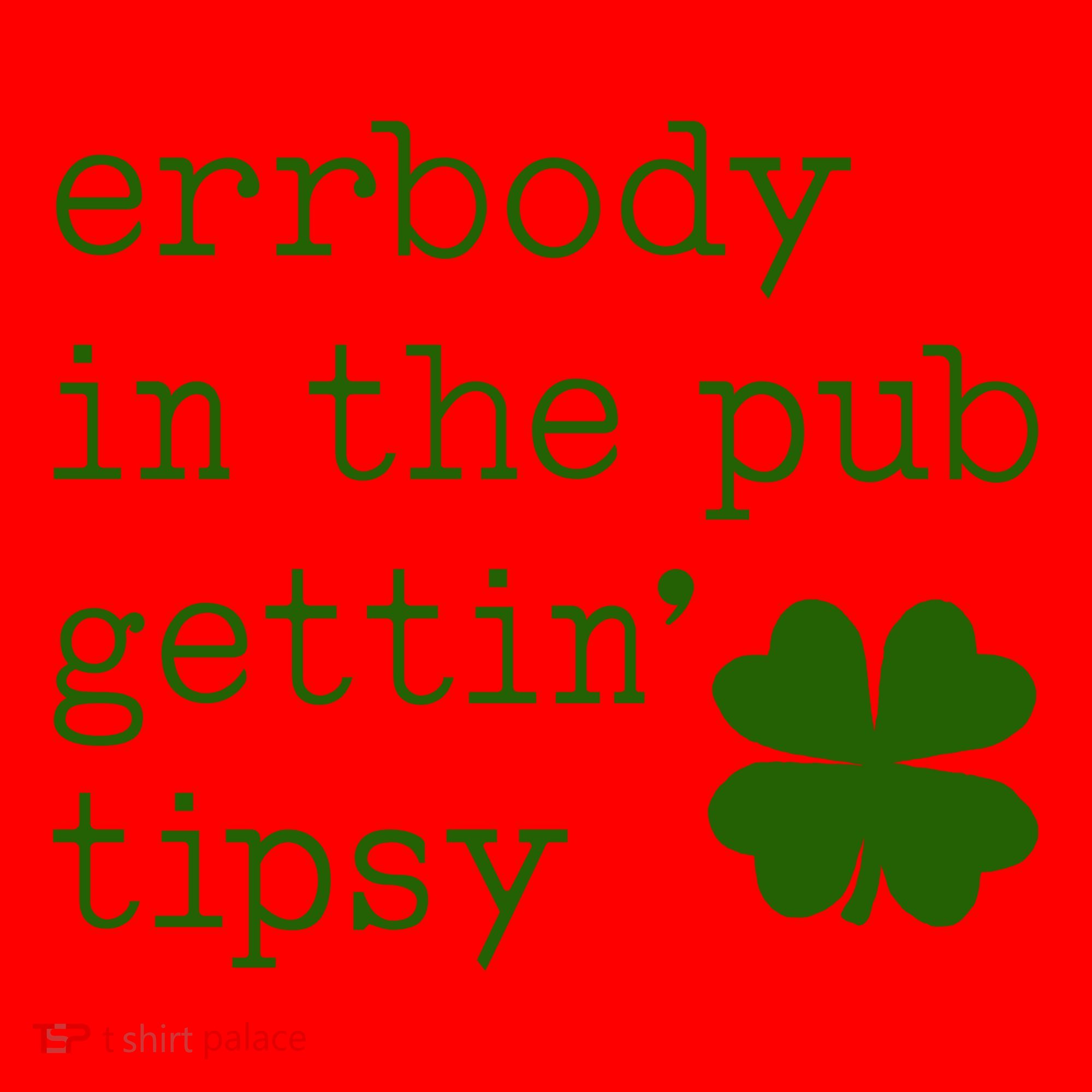 Errbody In The Pub Getting Tipsy St Patricks Day Santa Hat
