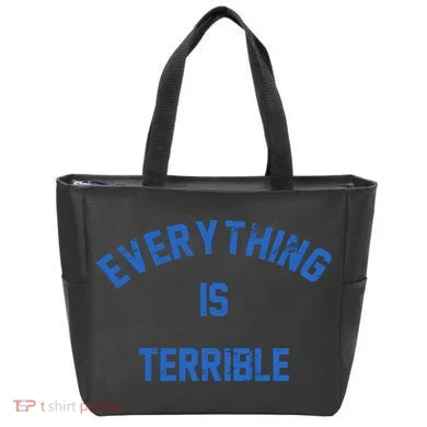 Everything Is Terrible Tote Bag