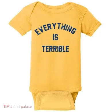 Everything Is Terrible Baby Bodysuit