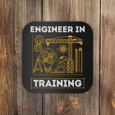 Engineer In Training Future Engineer Holding Engineering Coaster