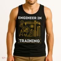 Engineer In Training Future Engineer Holding Engineering Tank Top thumb 3