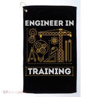 Engineer In Training Future Engineer Holding Engineering Golf Towel thumb 0