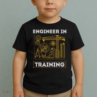Engineer In Training Future Engineer Holding Engineering Toddler T-Shirt thumb 2