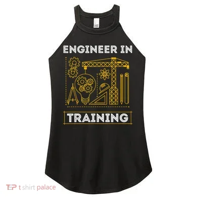 Engineer In Training Future Engineer Holding Engineering Women's Perfect Tri Rocker Tank