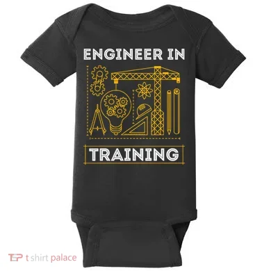 Engineer In Training Future Engineer Holding Engineering Baby Bodysuit