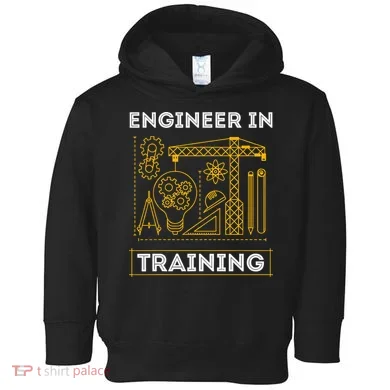 Engineer In Training Future Engineer Holding Engineering Toddler Hoodie