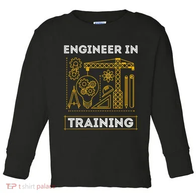 Engineer In Training Future Engineer Holding Engineering Toddler Long Sleeve