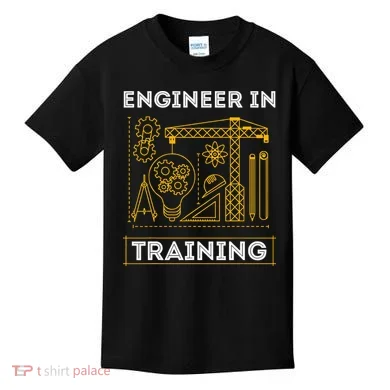 Engineer In Training Future Engineer Holding Engineering Kids T-Shirt