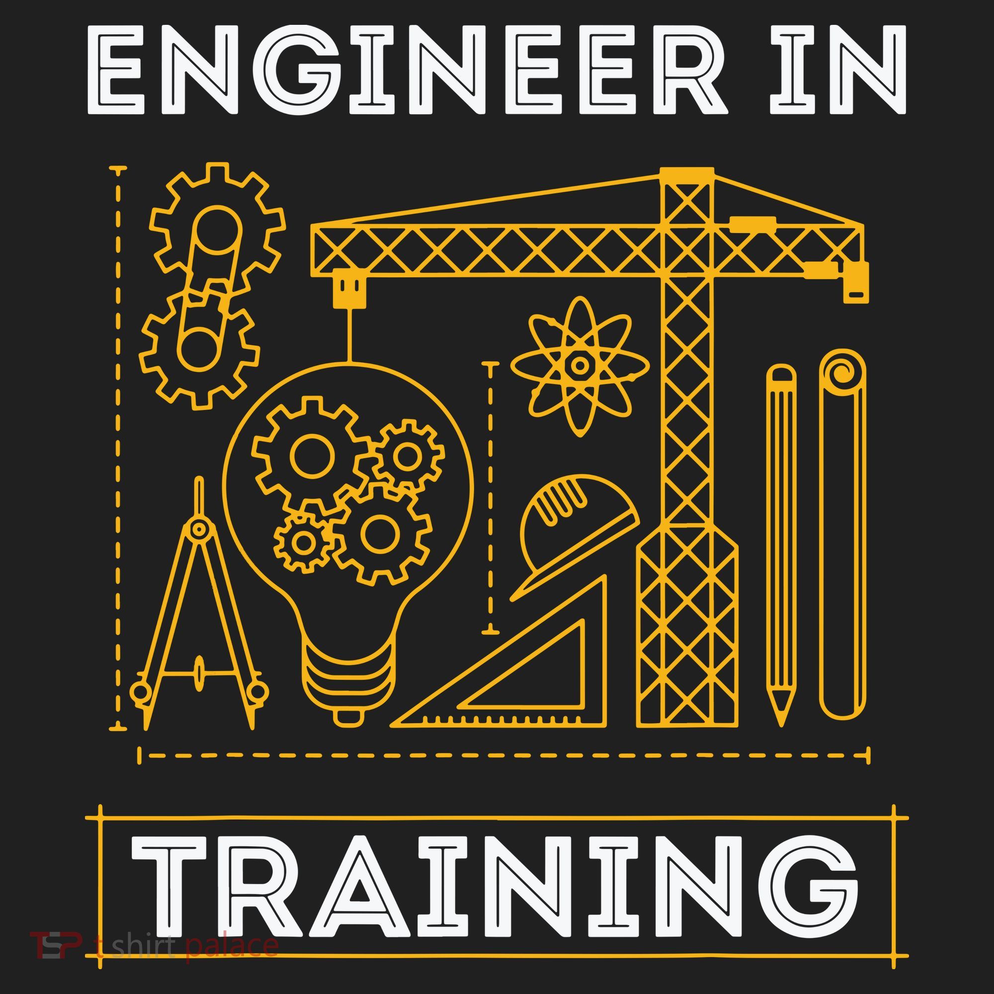 Engineer In Training Future Engineer Holding Engineering Crop Fleece Hoodie