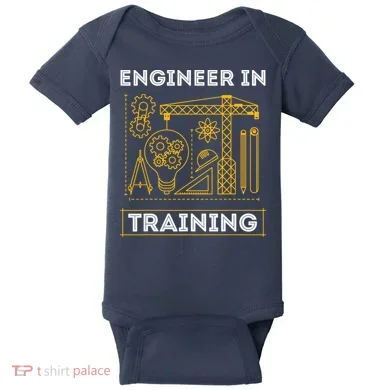 Engineer In Training Future Engineer Holding Engineering Baby Bodysuit