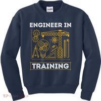 Engineer In Training Future Engineer Holding Engineering Kids Sweatshirt thumb 0