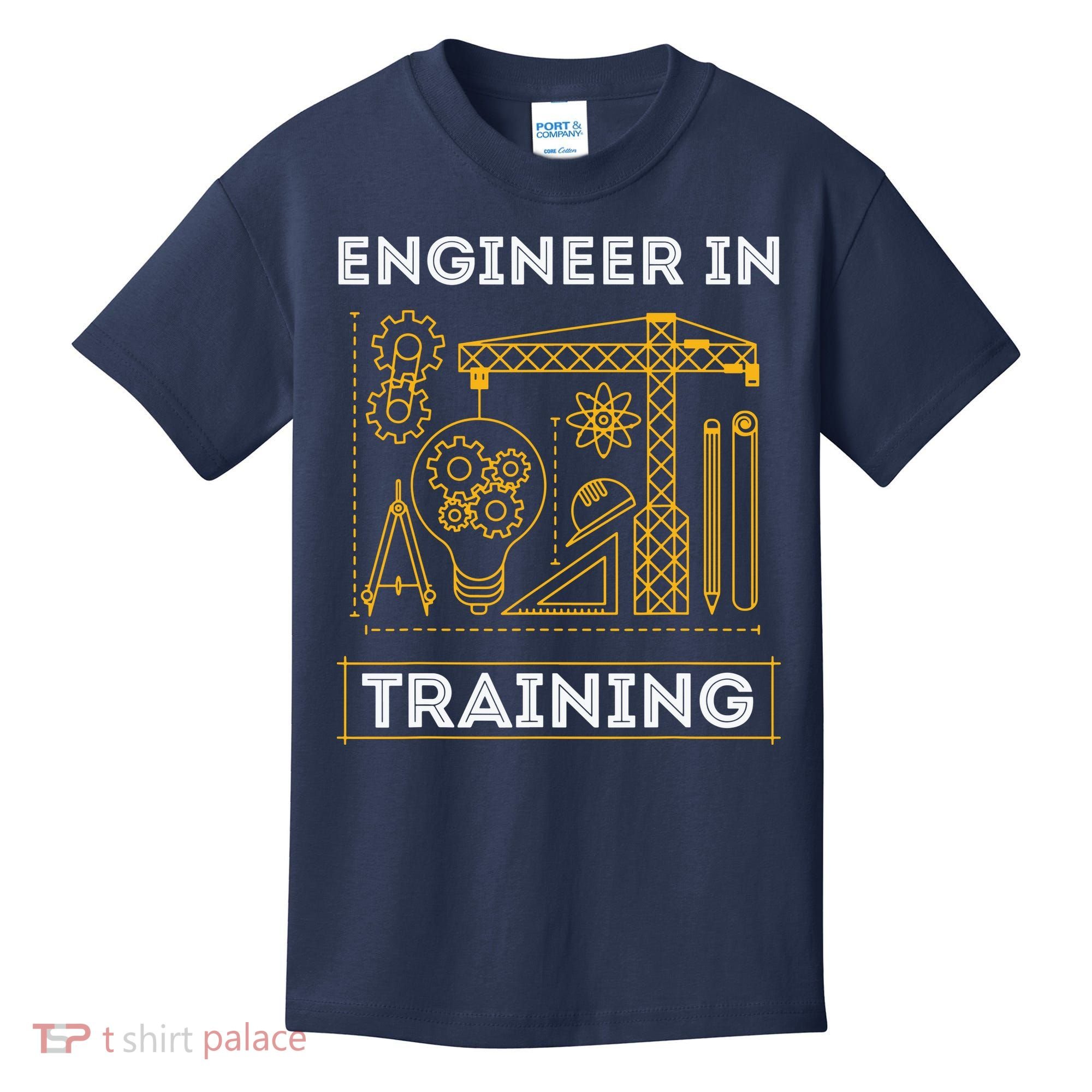 Engineer In Training Future Engineer Holding Engineering Kids T-Shirt
