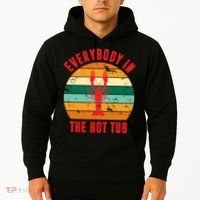 Everybody In The Hot Tub Funny Crawfish Hoodie thumb 2