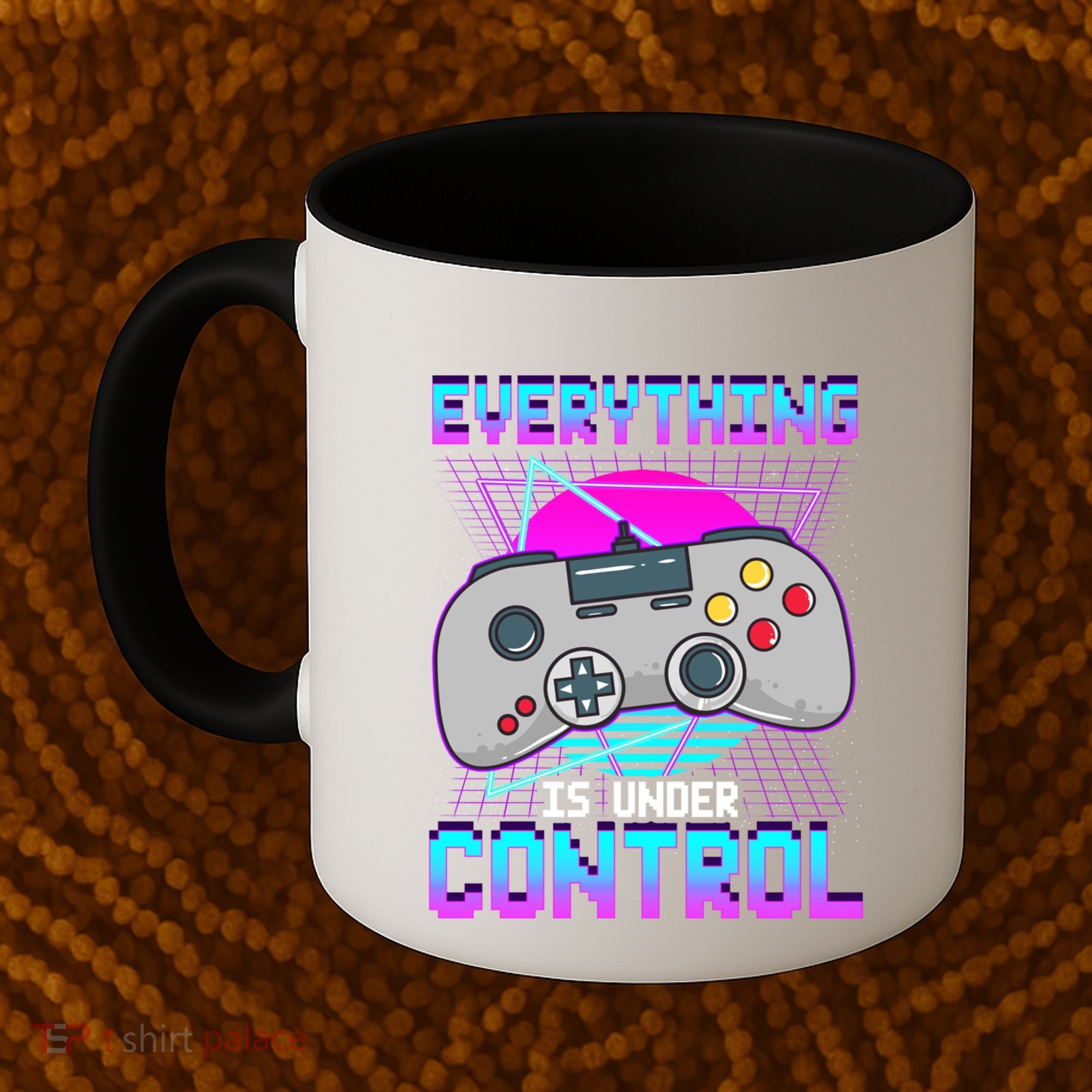 Everything Is Under Control Retro Computer Gamer Gift Coffee Mug