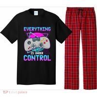 Everything Is Under Control Retro Computer Gamer Gift Pajama Set thumb 0