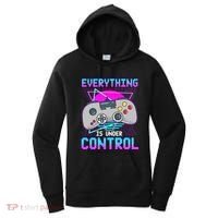 Everything Is Under Control Retro Computer Gamer Gift Women's Hoodie thumb 0