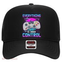 Everything Is Under Control Retro Computer Gamer Gift Hat thumb 0