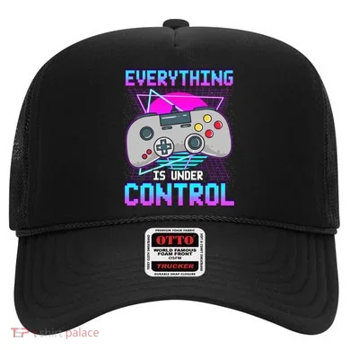Everything Is Under Control Retro Computer Gamer Gift Hat