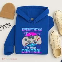 Everything Is Under Control Retro Computer Gamer Gift Hoodie thumb 4