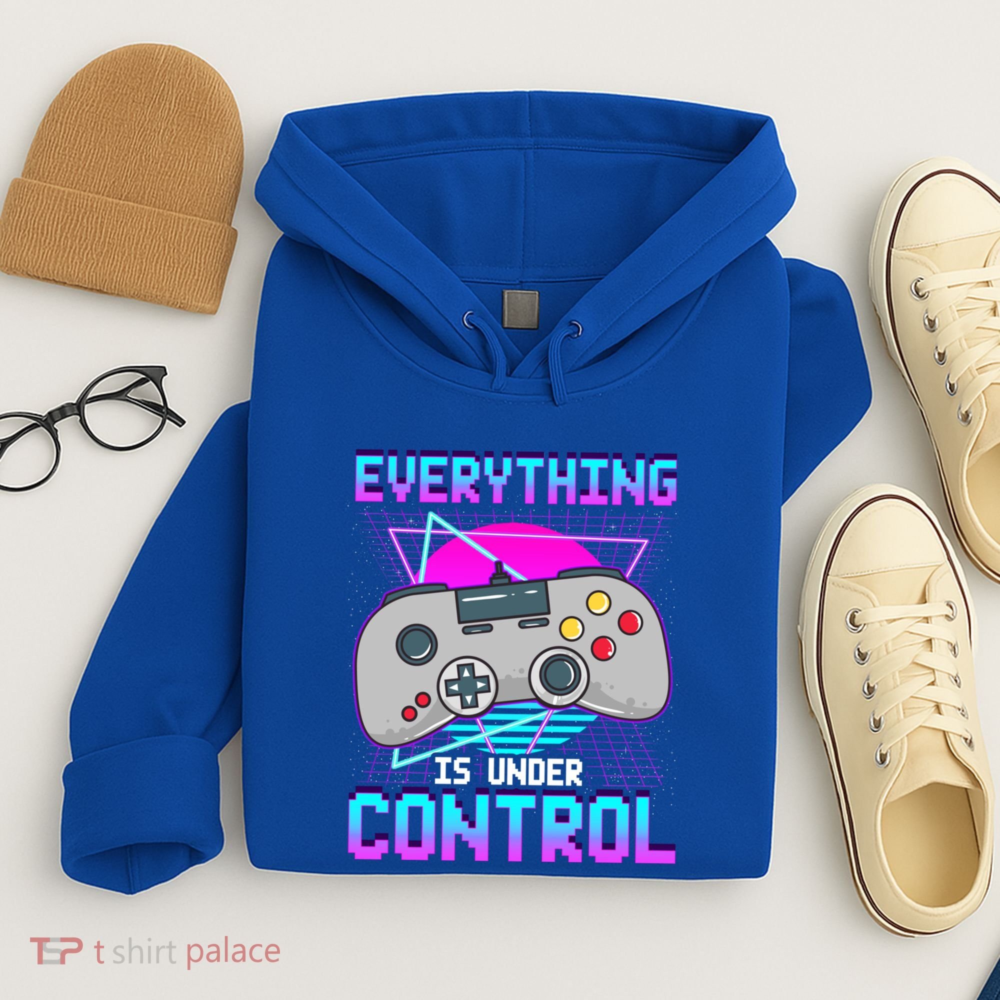 Everything Is Under Control Retro Computer Gamer Gift Hoodie