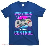 Everything Is Under Control Retro Computer Gamer Gift T-Shirt thumb 0