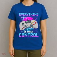 Everything Is Under Control Retro Computer Gamer Gift T-Shirt thumb 4