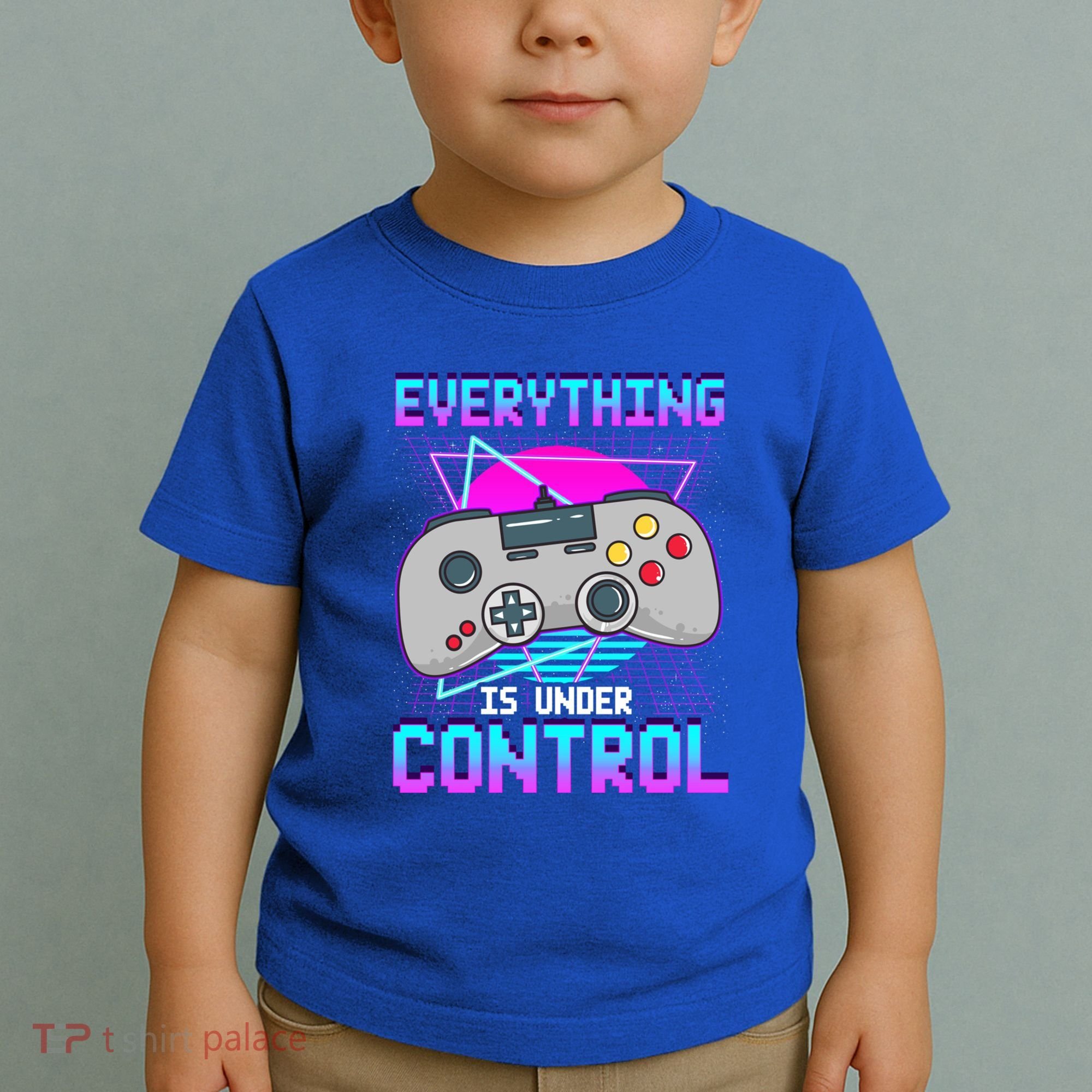 Everything Is Under Control Retro Computer Gamer Gift Toddler T-Shirt