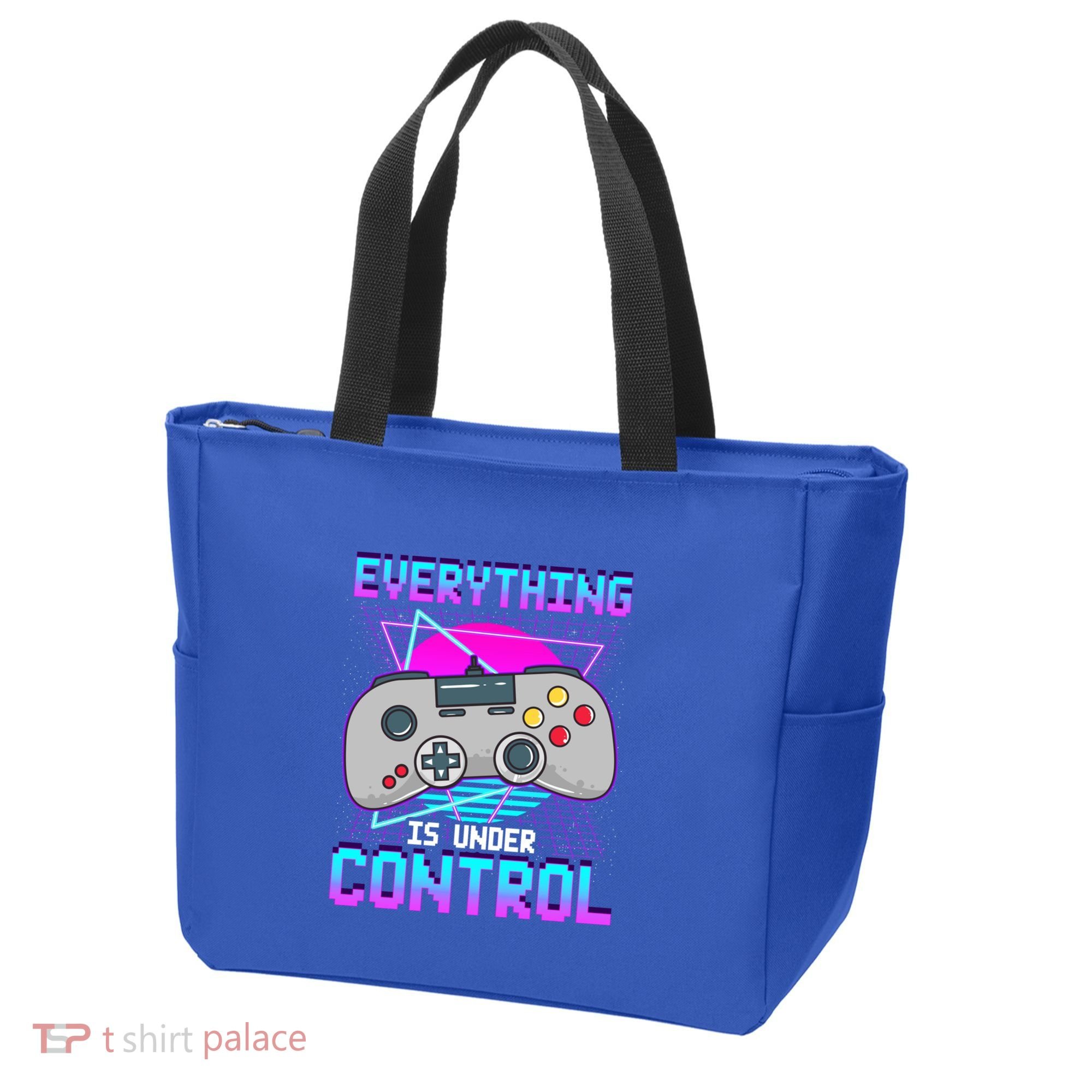 Everything Is Under Control Retro Computer Gamer Gift Tote Bag