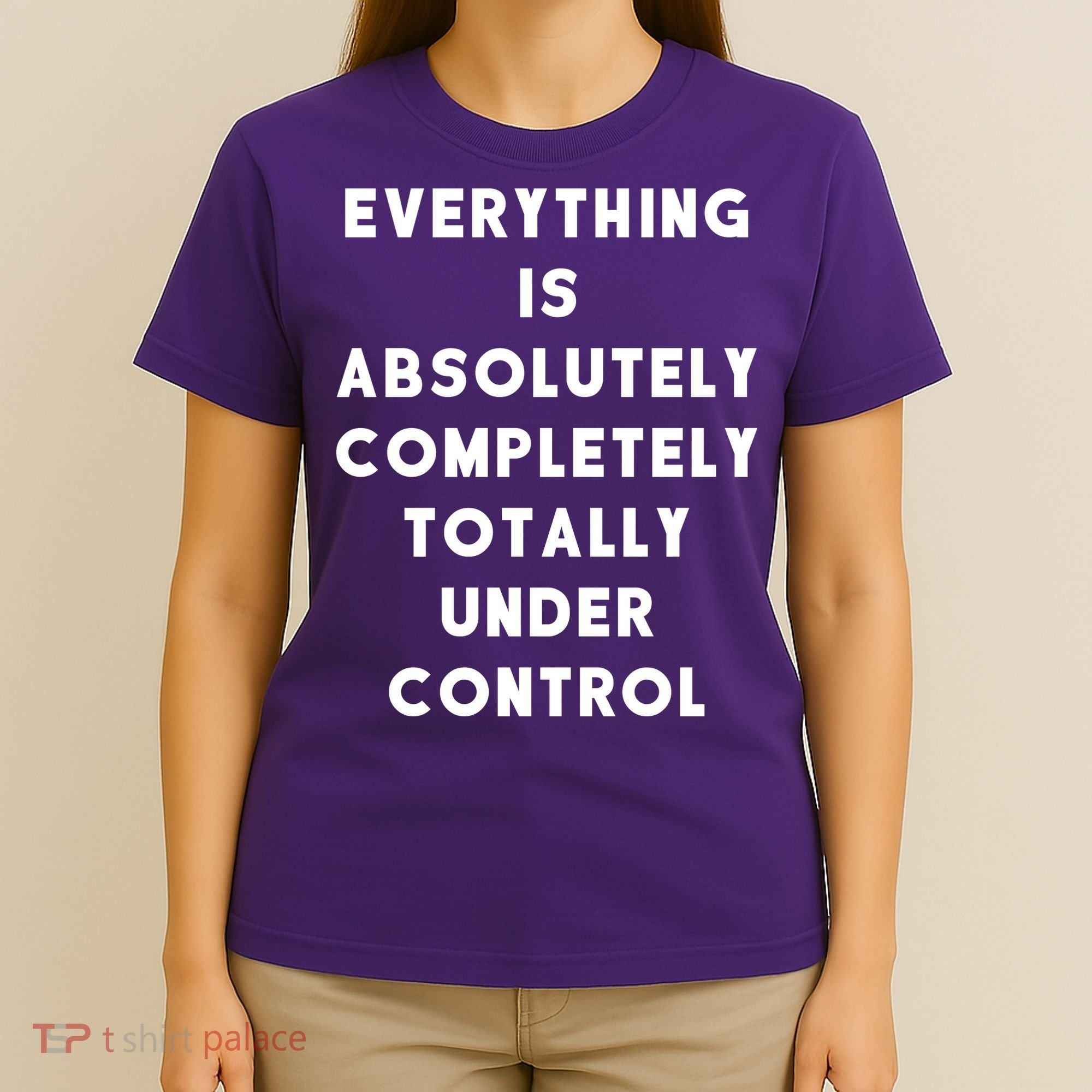 Everything Is Under Control Funny Sayings T-Shirt