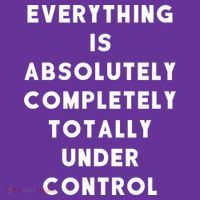 Everything Is Under Control Funny Sayings Toddler T-Shirt thumb 4