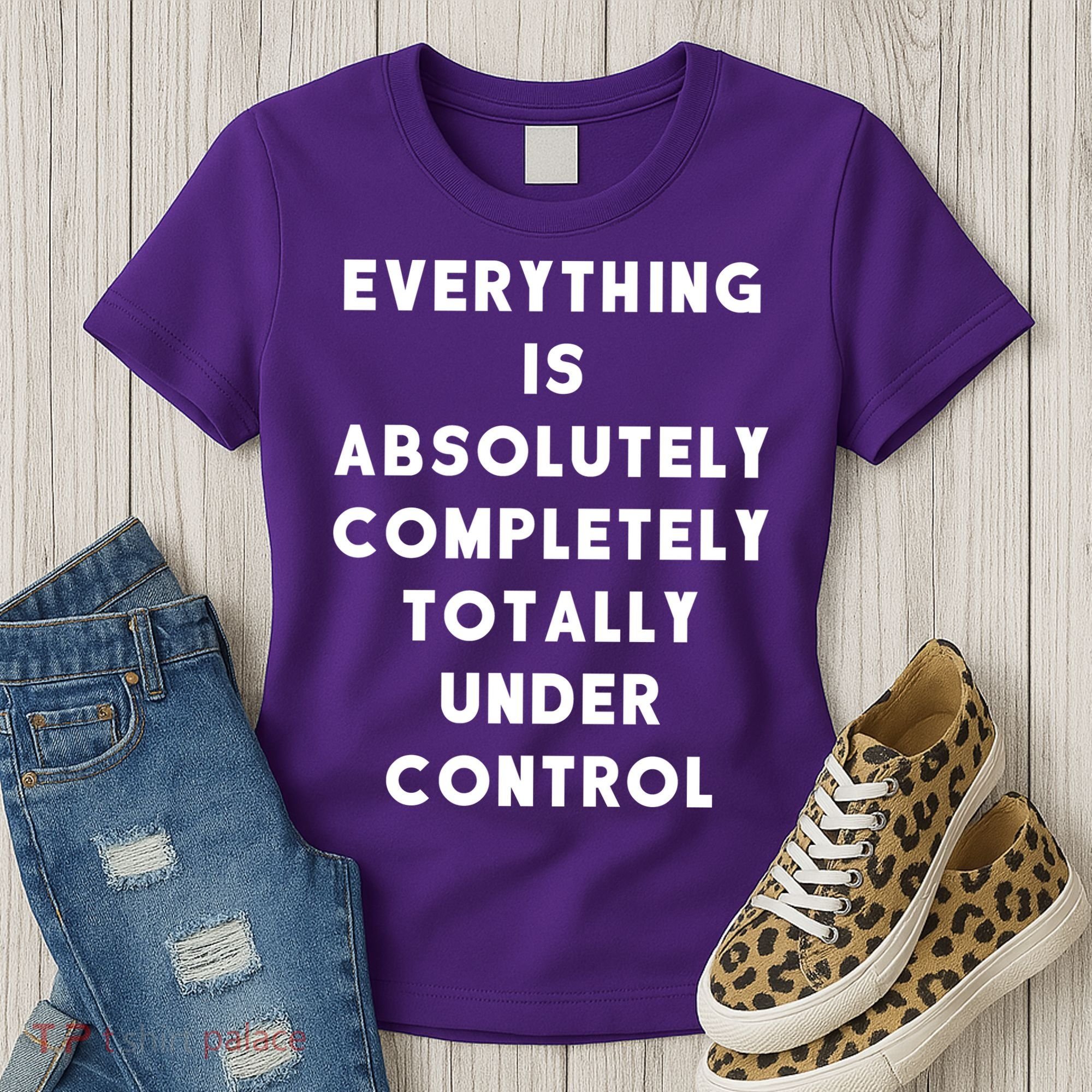 Everything Is Under Control Funny Sayings Women's T-Shirt