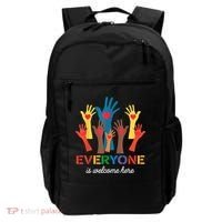 Everyone Is Welcome Here Idaho Teacher Backpack thumb 0