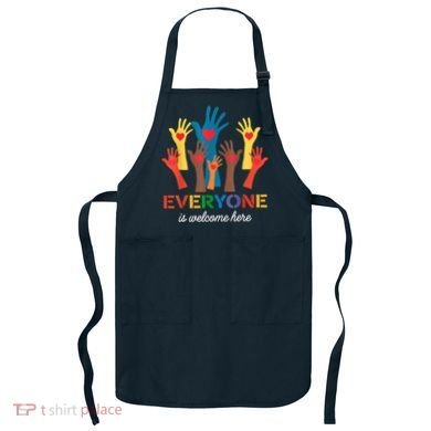 Everyone Is Welcome Here Idaho Teacher Apron