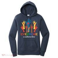 Everyone Is Welcome Here Idaho Teacher Women's Hoodie thumb 0