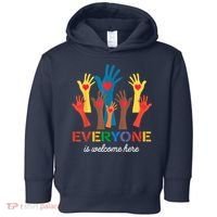 Everyone Is Welcome Here Idaho Teacher Toddler Hoodie thumb 0