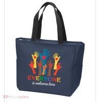 Everyone Is Welcome Here Idaho Teacher Tote Bag thumb 3